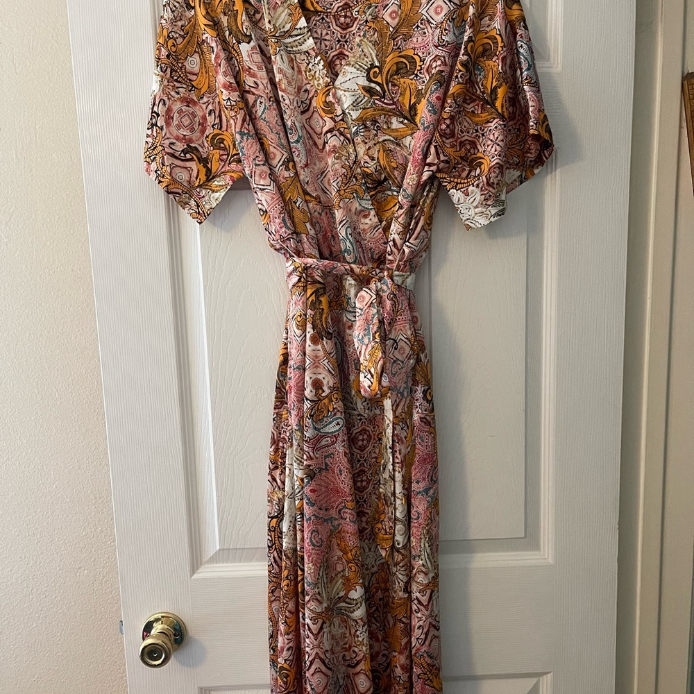 Chico's Paisley and Baroque Print Fabric